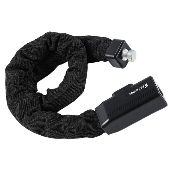 

bike locks 1pc anti-theft chain lock burglar key universal (black)