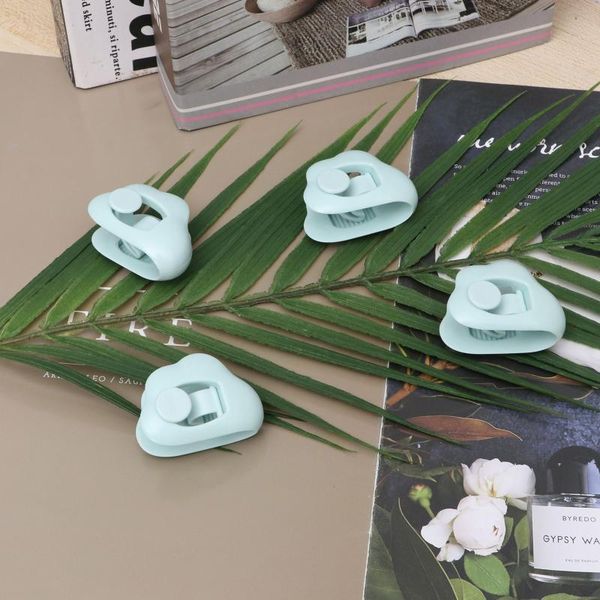 

clothing & wardrobe storage 6pcs quilt holder serrated buckle anti-running angle fixer cloud needle-fixed non-marking safety nail cover