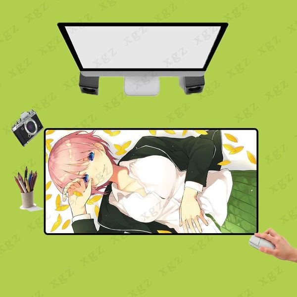 

mouse pads & wrist rests xgz anime short hair girl durable pad speed version computer player game can be customized to decorate your table m