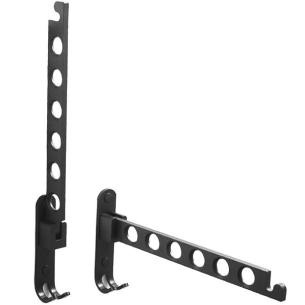 

laundry bags wall mount clothes hanger rack hooks with swing arm holder closet organizers and storage