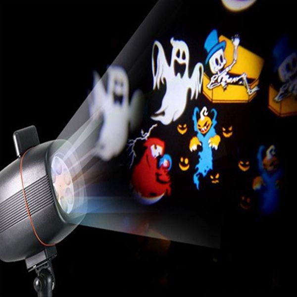 Weihnachtsfilm-Projektionslampe mit Fernbedienung, Timing-Funktion, Karte, LED-Schneelicht
