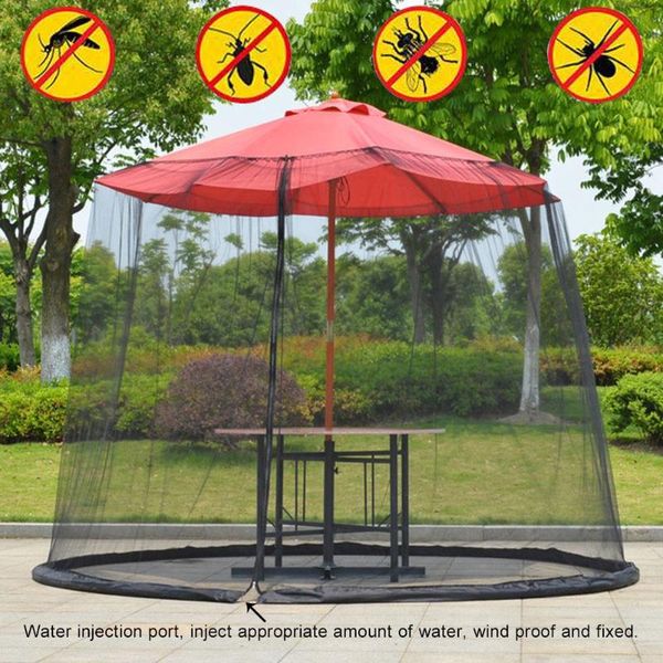 

mosquito bug net parasol outdoor lawn garden camping umbrella sunshade cover