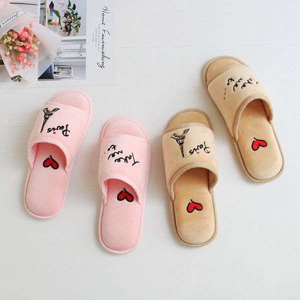 

slippers promotion ladies winter simple cute women fashion indoor slipper, Black