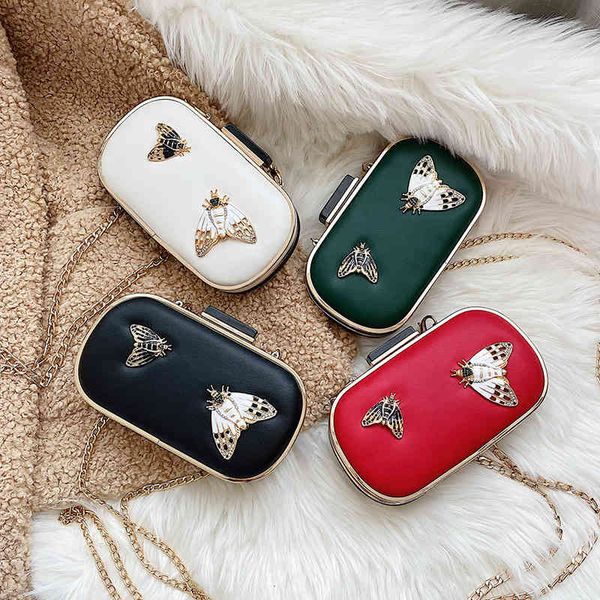 

evening bags 2019 korean dinner hand women's small box fashion chain insect shoulder mini messenger