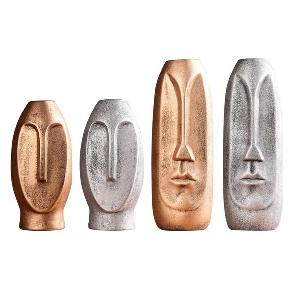

vases flower vase decoration home ceramic white pot plant planter basket nordic for flowers