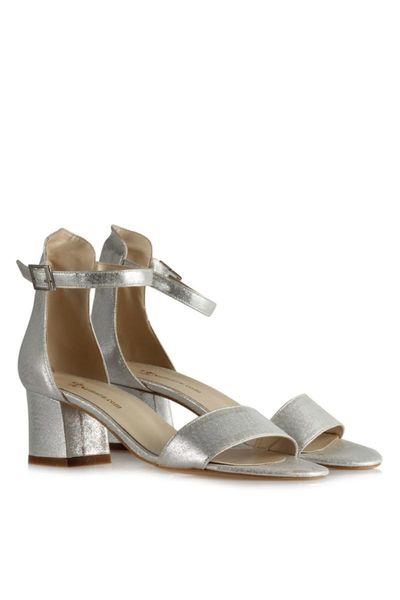 

sandals high-heeled shoes lame gilded, Black