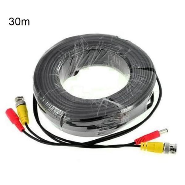 

audio cables & connectors cctv camera accessories bnc power video siamese cable for surveillance dvr kit length 1m 5m 10m 20m 30m