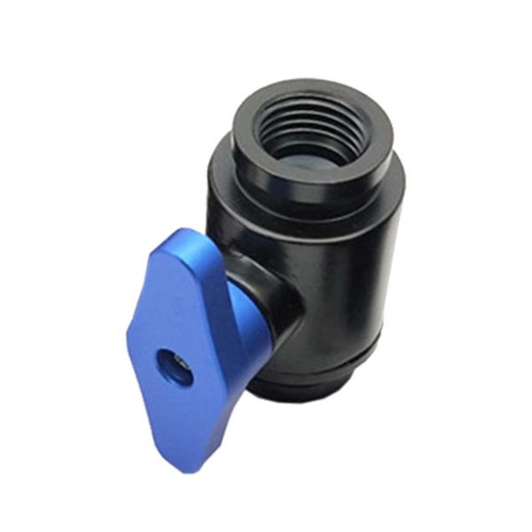 

fans & coolings water cooling easy install mini accessories brass ball waterway control durable aluminum handle switch double inner teeth