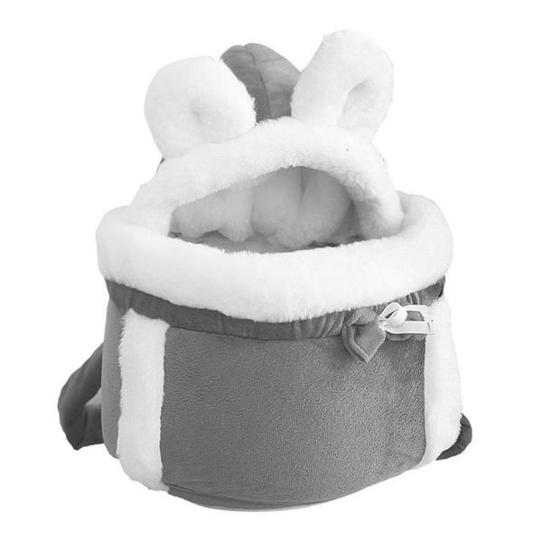 

cat carriers,crates & houses warm pet carrier bag small dogs backpack winter carrying plush pets portable opening extenda