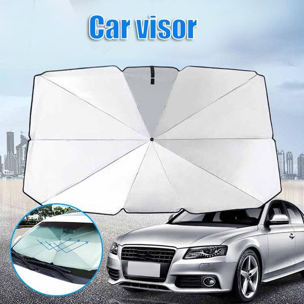 

car sunshade umbrella type windshield sun shade uv and protection td326