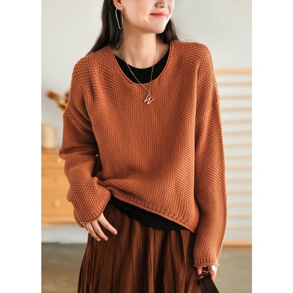 

women's sweaters women autumn winter office lady style solid color hemming asymmetric loose female wild knit fashion, White;black