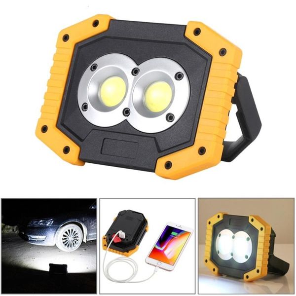 

floodlight 3 modes flood light 5v usb rechargeable reflector spotlight portable handheld working lights outdoor floodlights