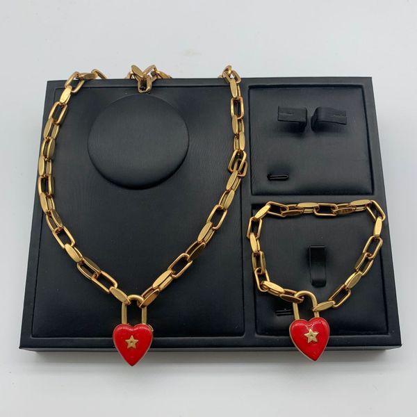 

special offer 2021 luxury designer jewelry 2021 new star cuba necklace female net red fashion love gutta percha heart-shaped bracelet, Silver
