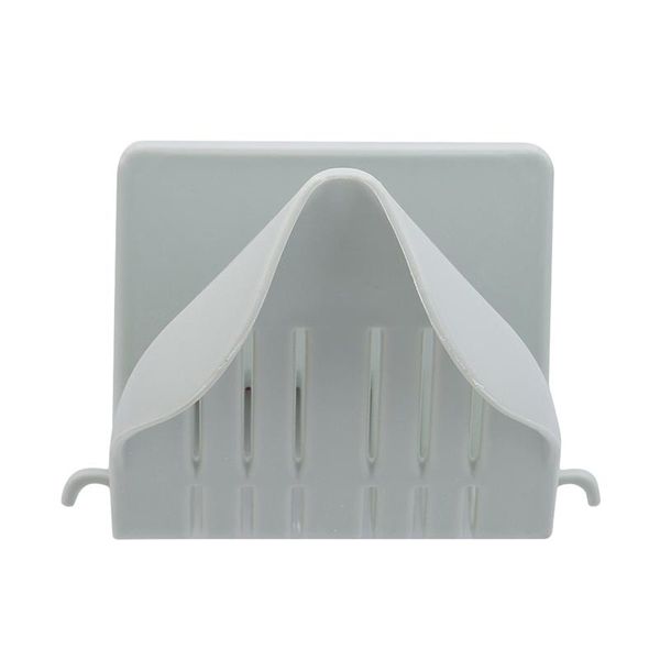 

soap dishes 1pc drain box suction cup dish bathroom organizer storage plastic tray holder wall mounted punch