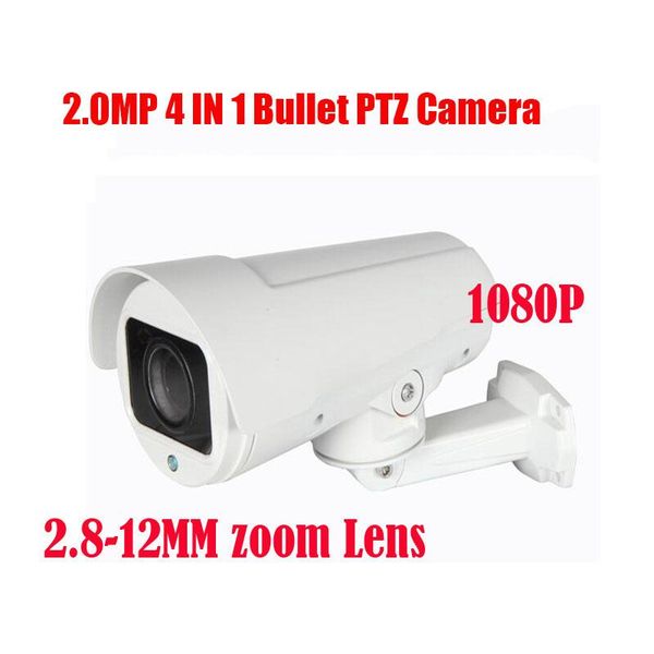 

4x optical zoom ahd tvi cvi cvbs 4 in 1 ptz camera 2 megapixel 2.8~12mm ip cameras