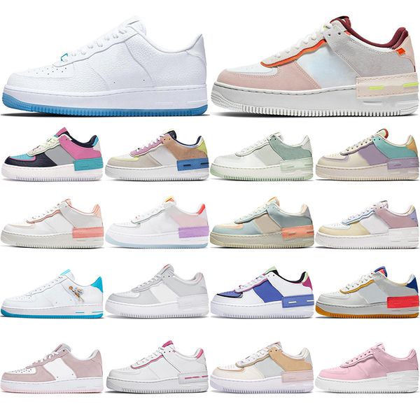 con calzini gratis Sconto Uomo Donna Scarpe da corsa Sport Skateboard Ones Scarpe High Low Cut LX UV Pistacchio Frost star sunset pluse Outdoor Trainers Sneakers