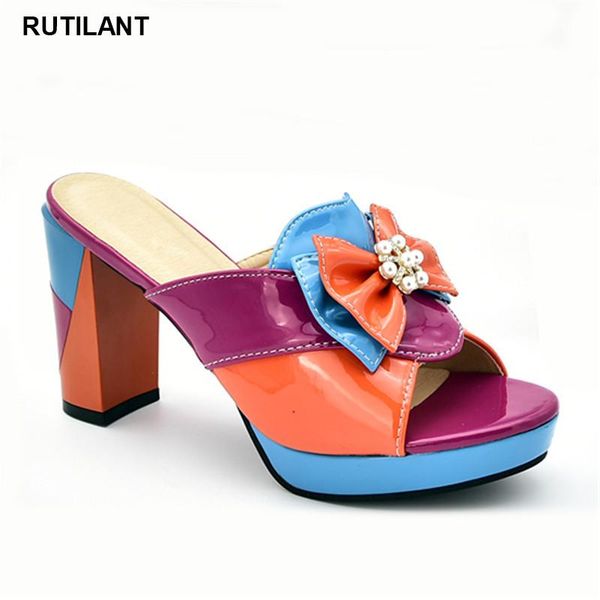 

dress shoes fuchsia color wedding for women ladies sandals with heels rhinestone nigerian party pumps high, Black