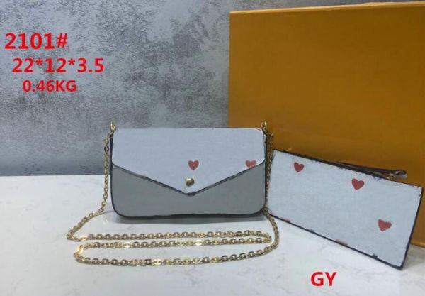 

fashion m61276 pochette felicie women bags leather woman purse key card wallet handbag messenger crossbody shoulder bag totes backpack