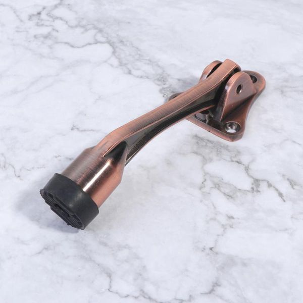 

horseshoe door holder long arm touch ser zinc alloy doors(green bronze) catches & closers