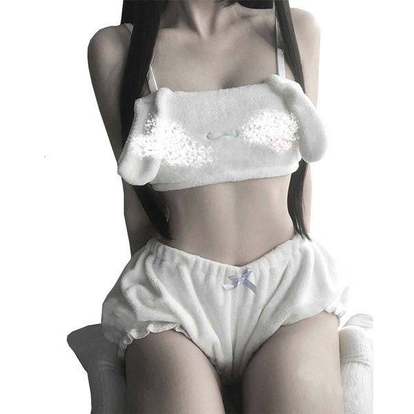 

women's sleepwear kawaii pajama set women s two piece summer cute camis and shorts lovely cat homewear suit ladies pajamas 4fhg, Black;red