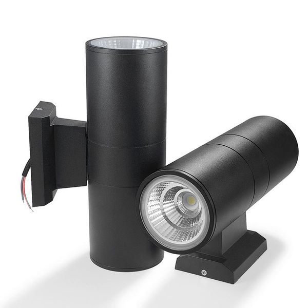 

outdoor wall lamps waterproof home decor 6w 12w 18w 220 230v cob led lamp double head light for indoor porch street lighting