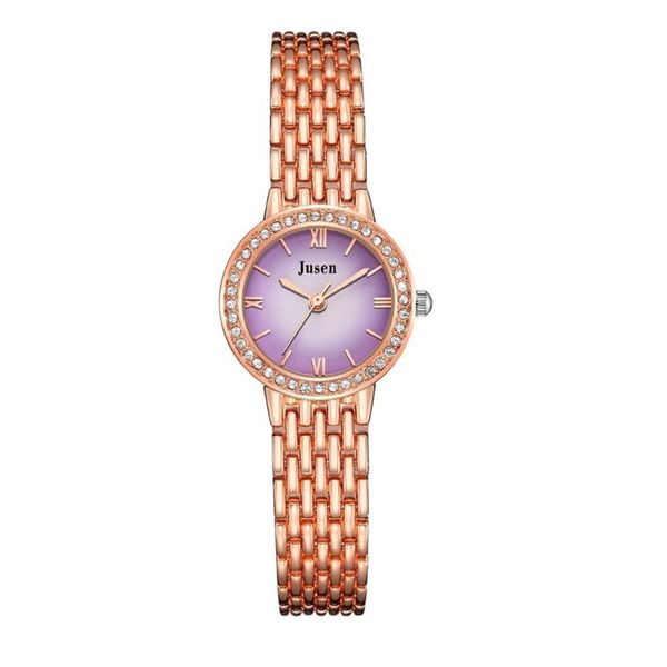 

wristwatches women luxury watches watch fashion simple star diamond inlaid alloy ladies quartz versatile b4, Slivery;brown