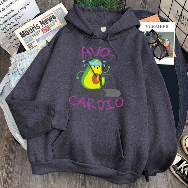 

men's hoodi, avocado and cartoon patterns, men's , long sv, loose and casual, fashion, comfort, punk, Black
