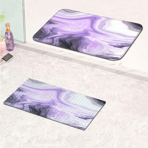 

marble texture non-slip carpet bath mat floor foot pvc carpets