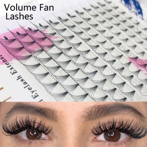 

false eyelashes 3d~10d faux mink eyelash pre made russian volume fan lashes extensions handmade full natural long makeup lightweight