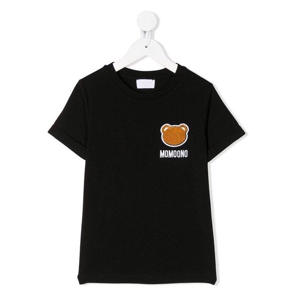 

kids fashion t-shirts luxuryÂ designerÂ tÂ shirt tees 2021 boys girls cartoon bear embroidered letter 100% cotton short sleeve pullover childr, Blue