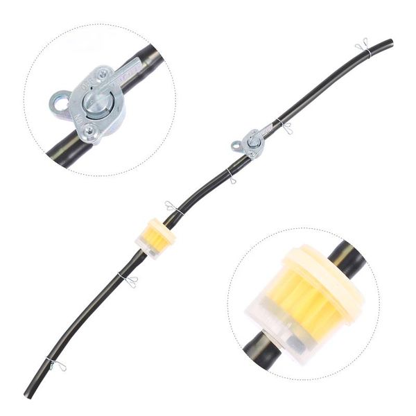 

parts petrol hose switch gas oil tube with gasoline filter for motorcycle