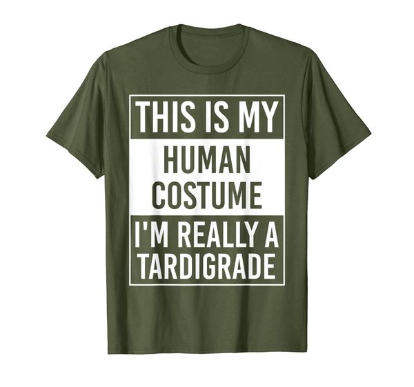 

this is my human costume i'm really tardigrade gift t-shirt, White;black