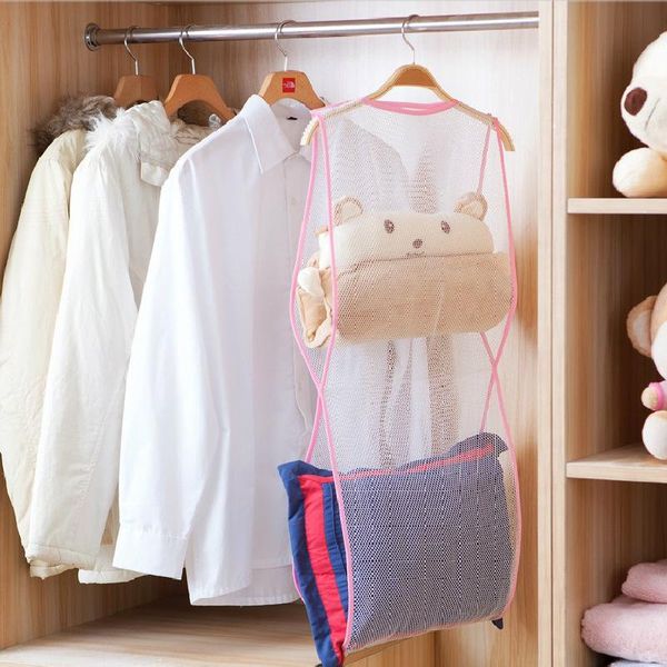 

towel racks creative home pillow cushion air-drying bag laundry net