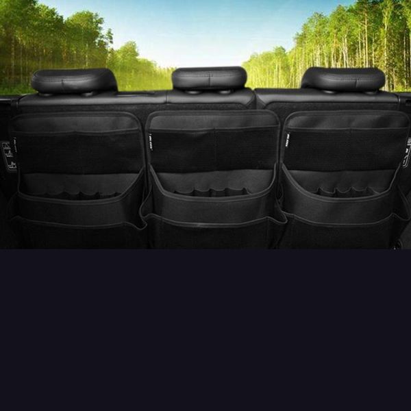 

car organizer backseat auto trunk storage bag space saving back seat interior accessories mesh pockets for suv veh