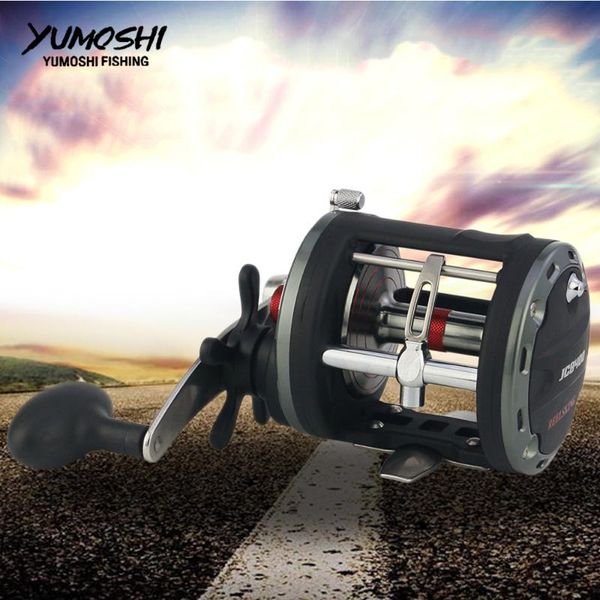 

12+1 bb high speed cast drum wheel fishing reel lure tackle trolling boat saltwater right hands round bait casting jcb baitcasting reels