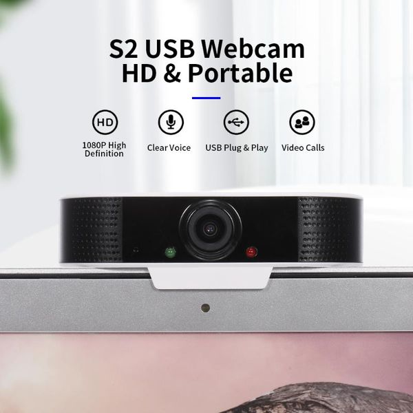 

webcams webcam 1080p ultra-hd usb wide angle web cam with microphone camera for computer lap4k video conference