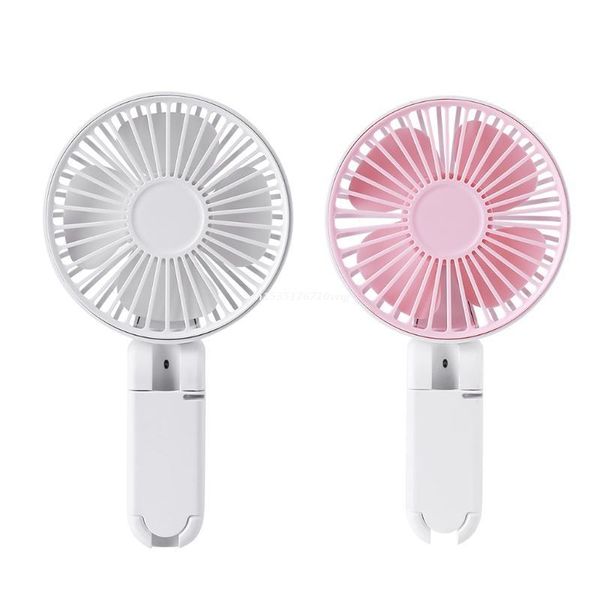 

electric fans mini foldable handheld fan portable clip energy saving flexible for travel dropship