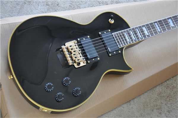 

chinese electric guitar.black custom