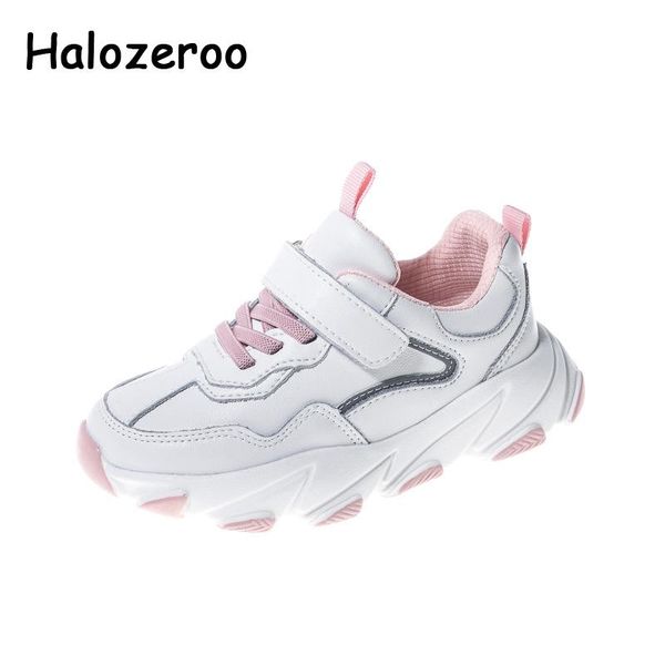 

sneakers spring kids sport children white chunky fashion baby girls casual boys brand running shoes trainers, Black;red