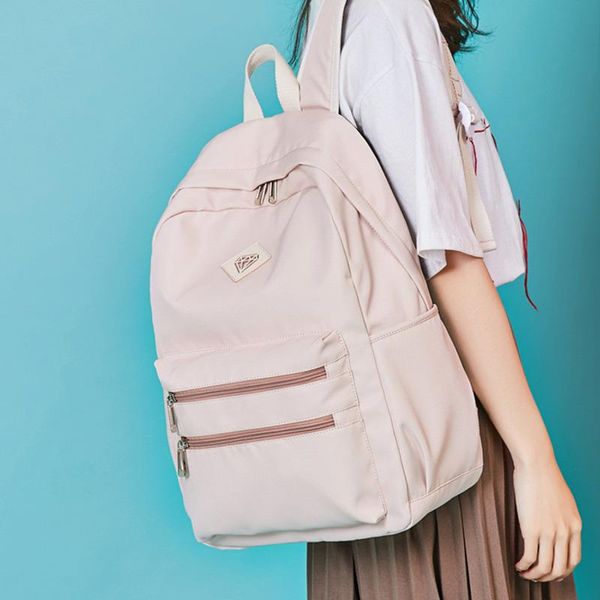 

woman backpack children girls school bags trend both shoulders bagfor boys mochila escolar college student backpacks kids