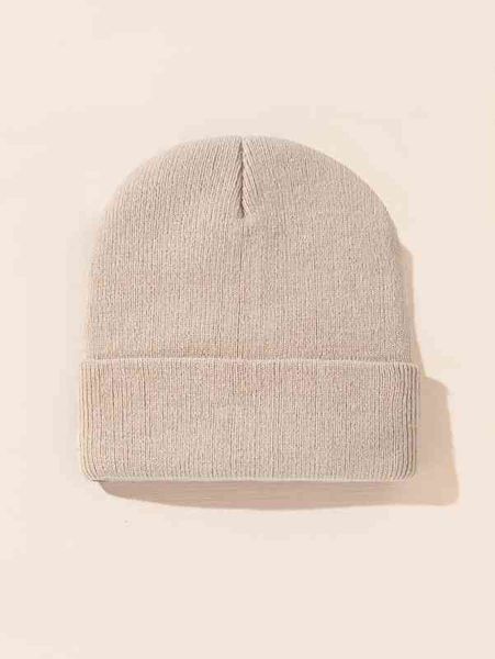 

baby solid beanie she, Yellow