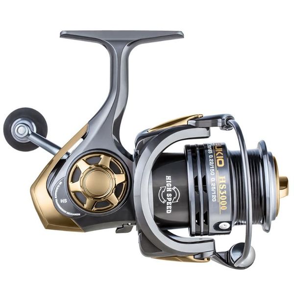 

fishing reel spinning wheel gear sea rod speed ratio: 7.1:1 hs2000 hs3000 hs5000 line cup baitcasting reels