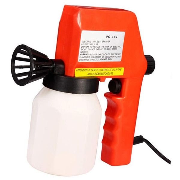 

handheld 600ml spray gun paint large nozzle high power spay guns home electric sprayer easy spraying cleaning professional