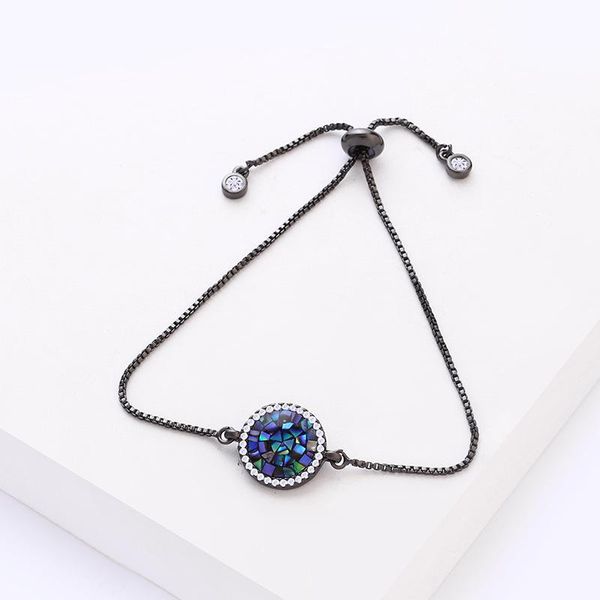 

korean jewelry beads bracelet for woman bracelets women hand chains bangle birthday gifts girls link, chain, Black