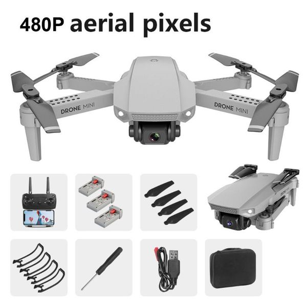 

drone mini 480p hd camera wifi fpv foldable altitude hold rc quadcopter drones