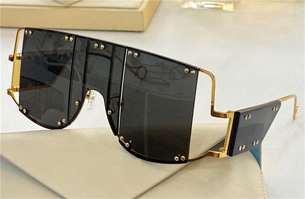 

fashion trendy sunglasses 100103 special design large frame protection square goggle light color decorative eyewear, White;black