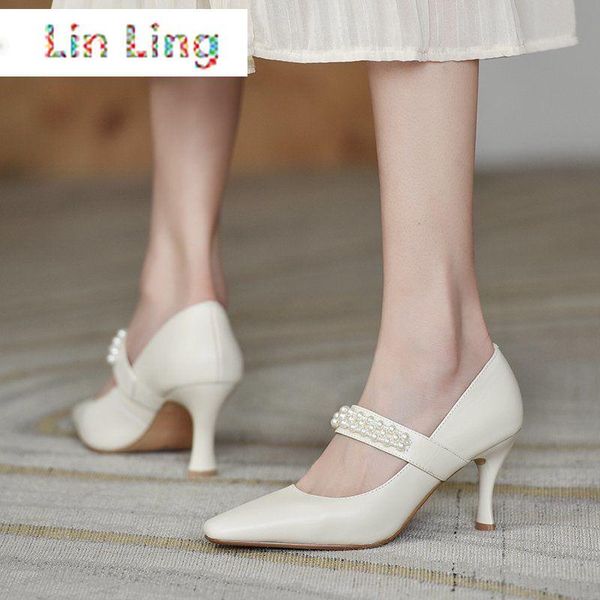 

spring mary jane women's shoes british style square toe chunky heel low-cut female french high heels boots, Black