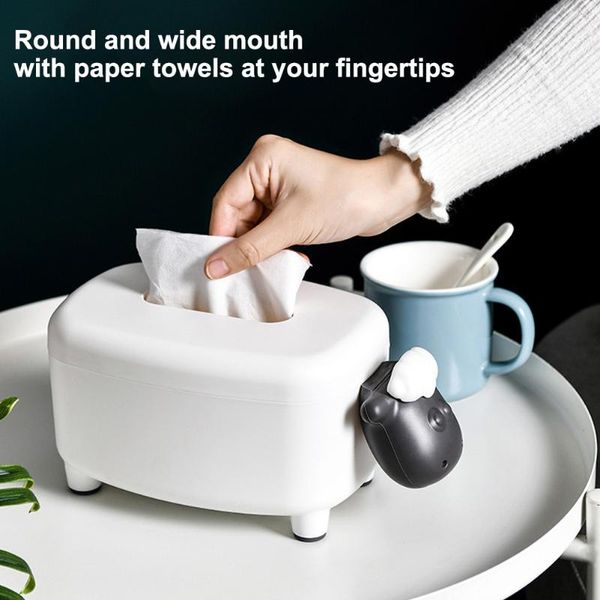 

tissue boxes & napkins plastic holder cartoon sheep toilet paper storage box organizers for home living room bathroom accessories
