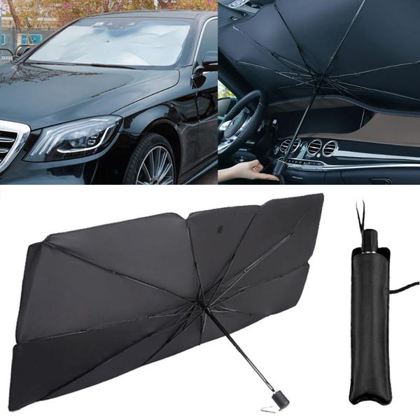 

car sunshade sun umbrella visor cover uv protection parasol coche windshield sunshades front window sunshader auto styling accessories