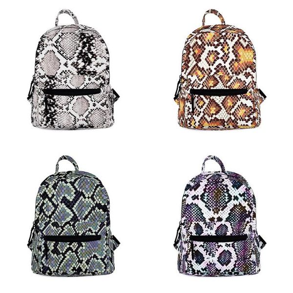 

school bags snakeskin mini bag cross children's digital printing backpack